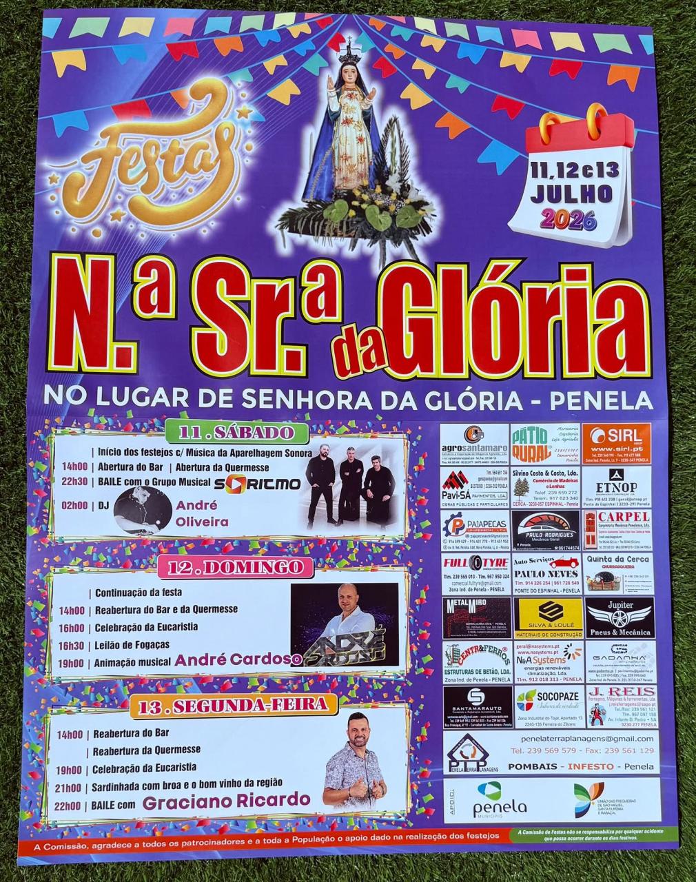 Festa em honra de Nossa Senhora da Gl&oacute;ria