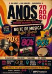 Noite de M&uacute;sica anos 70, 80 e 90